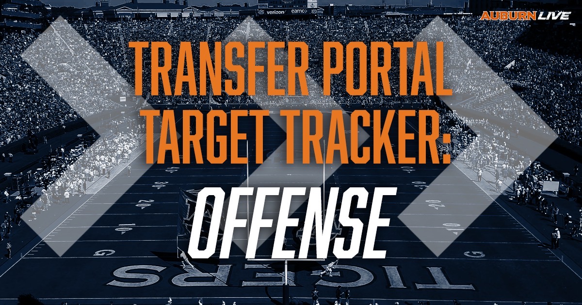 Auburn Transfer Portal Target Board Offense