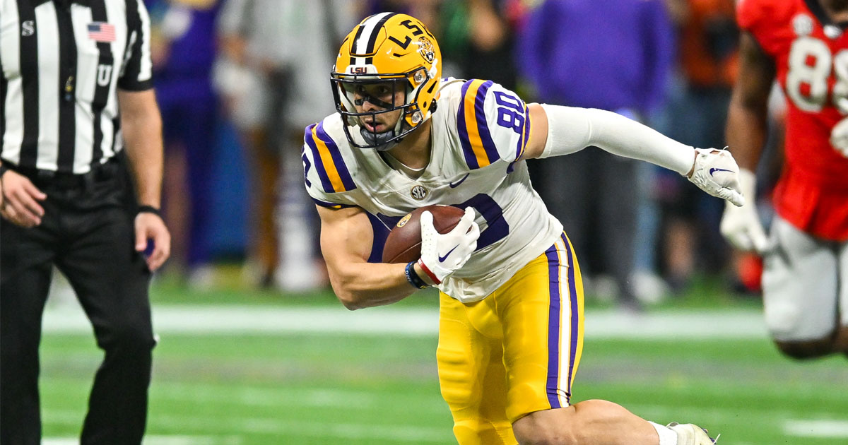 Former LSU receiver Jack Bech announces commitment to TCU