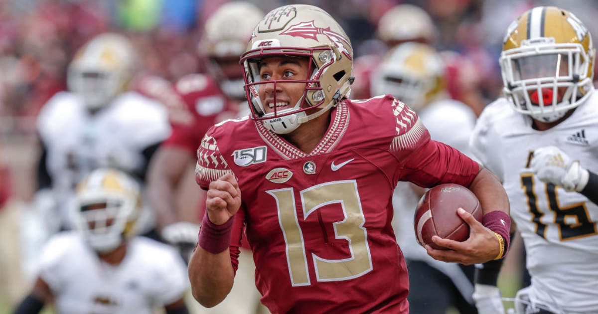 FSU football fan burns his Deion Sanders jersey after losing recruit