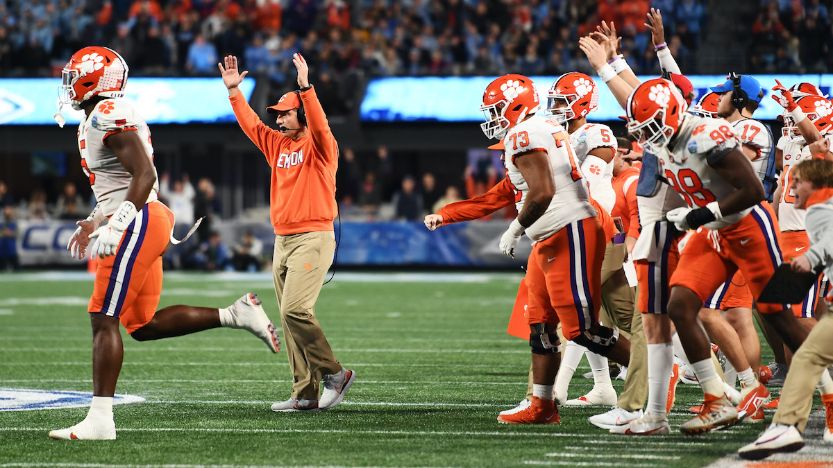 Dabo Swinney Gushes About Young Talent Following ACC Title Win