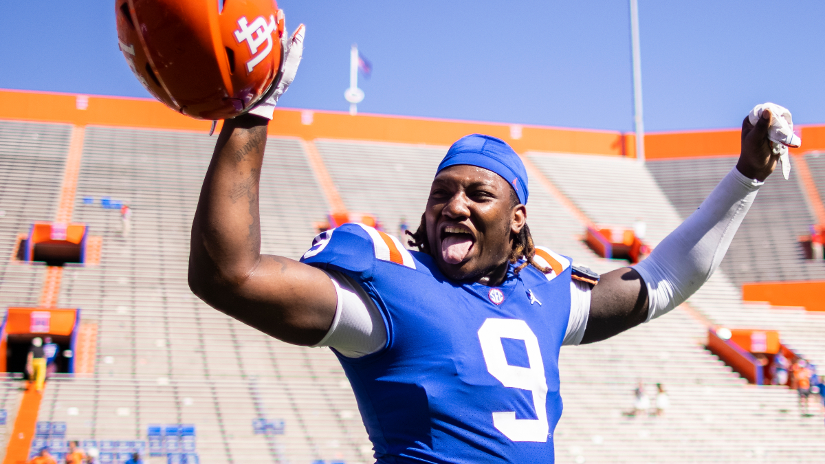 Florida commit Gervon Dexter gets his Under Armour jersey