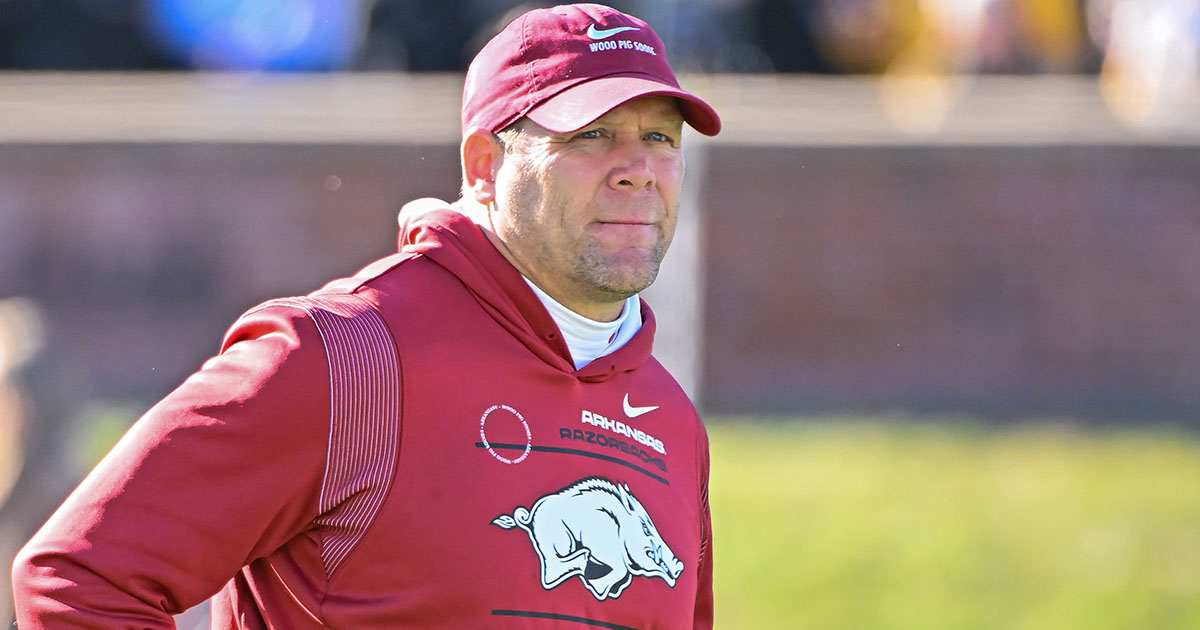 Barry Odom pens thank you message to Arkansas fans - On3