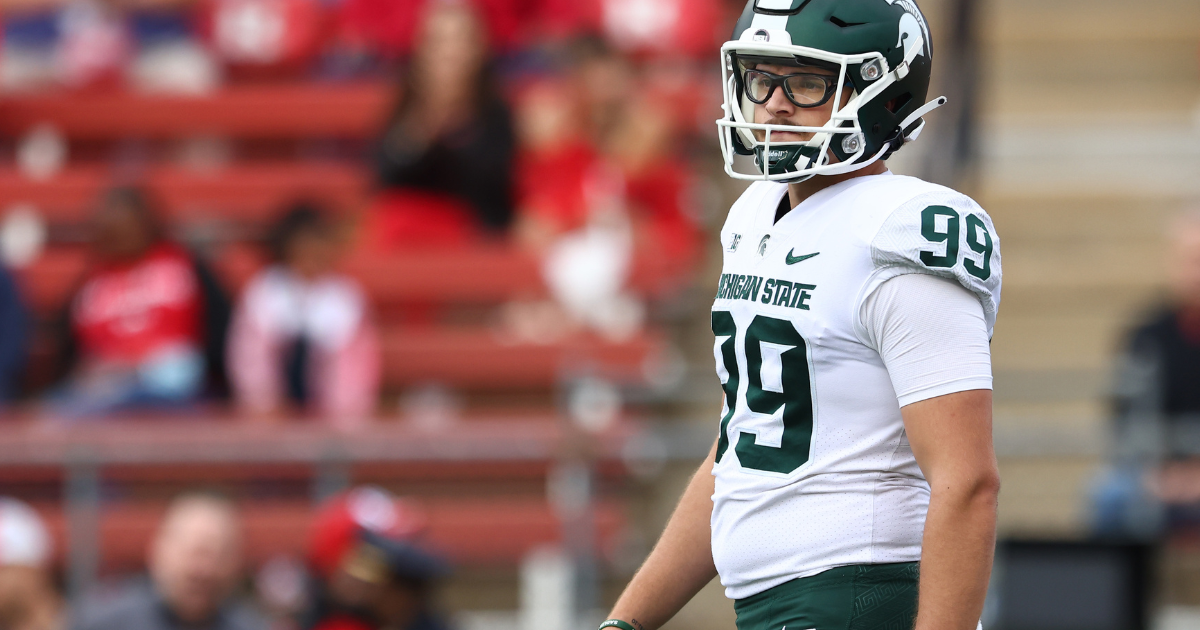 Michigan State's Bryce Baringer Named Walter Camp First-Team All-American