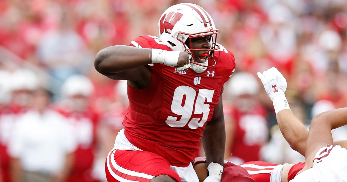 Wisconsin defensive lineman Keeanu Benton has declared for the NFL