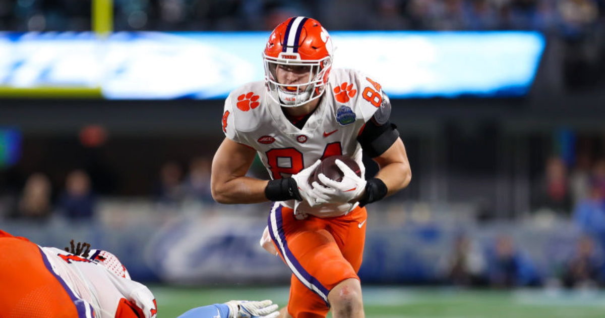 Clemson TE Davis Allen earning major NFL Draft buzz - Saturday Road