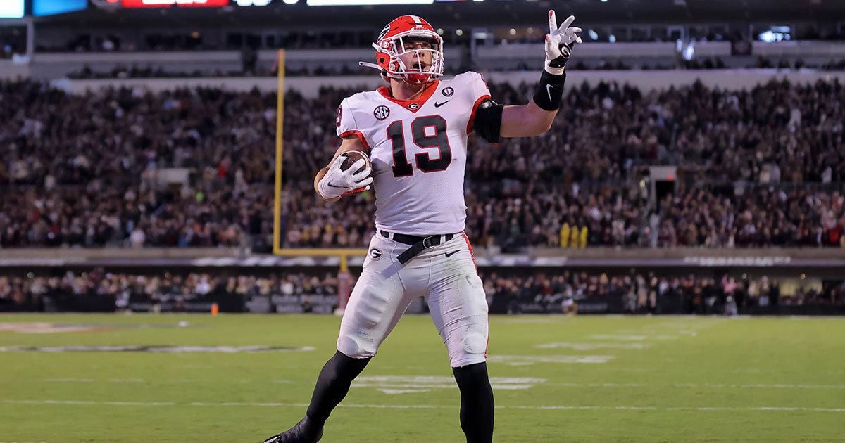 Brock Bowers 'special' in Georgia offense despite Mackey Award snub