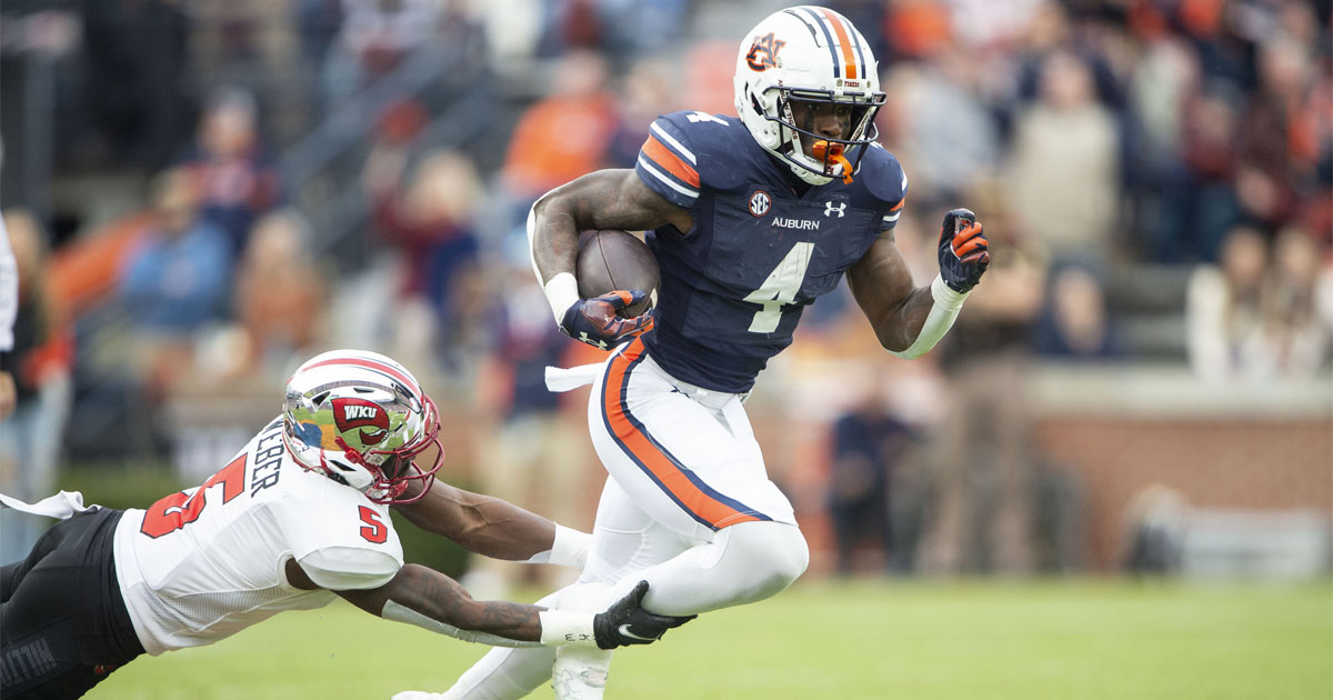 Cowboys add Auburn RB Tank Bigsby in latest NFL mock draft