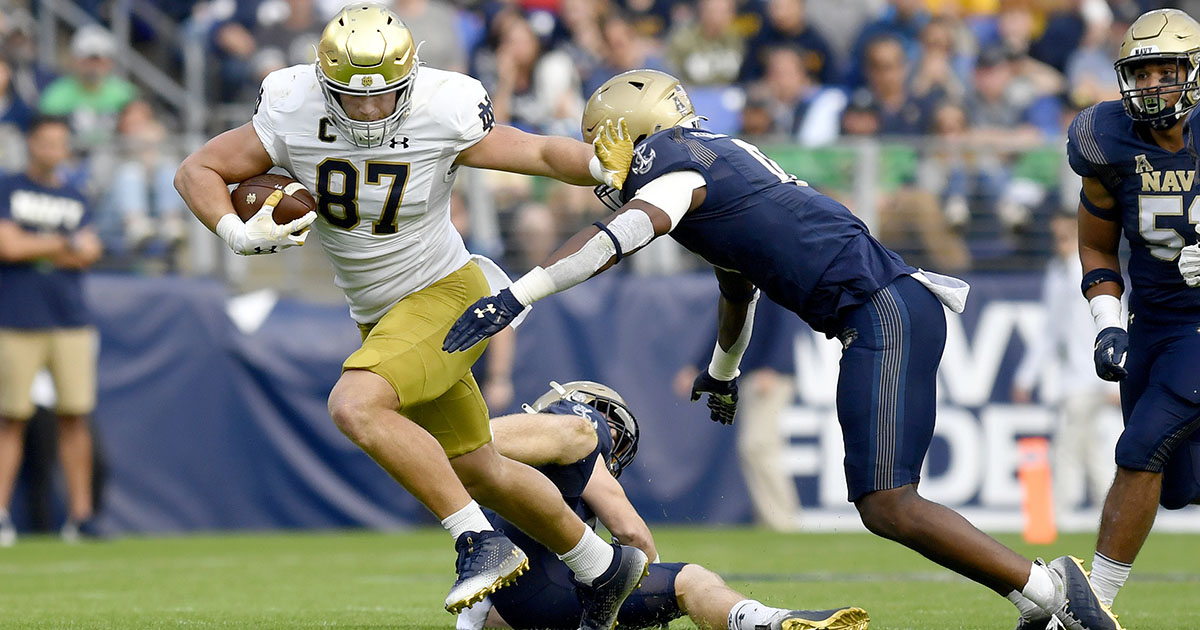 Houston Texans Draft: Michael Mayer is a no doubter at pick 12