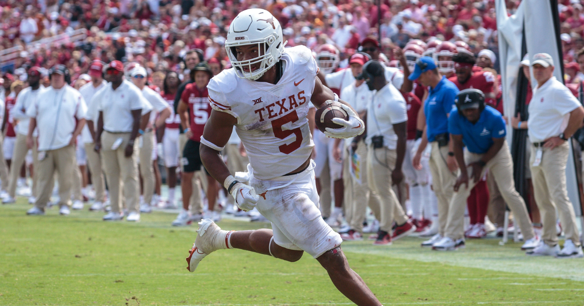 NFL Combine: Texas Longhorns' Bijan Robinson runs 40-yard dash in 4.46  seconds