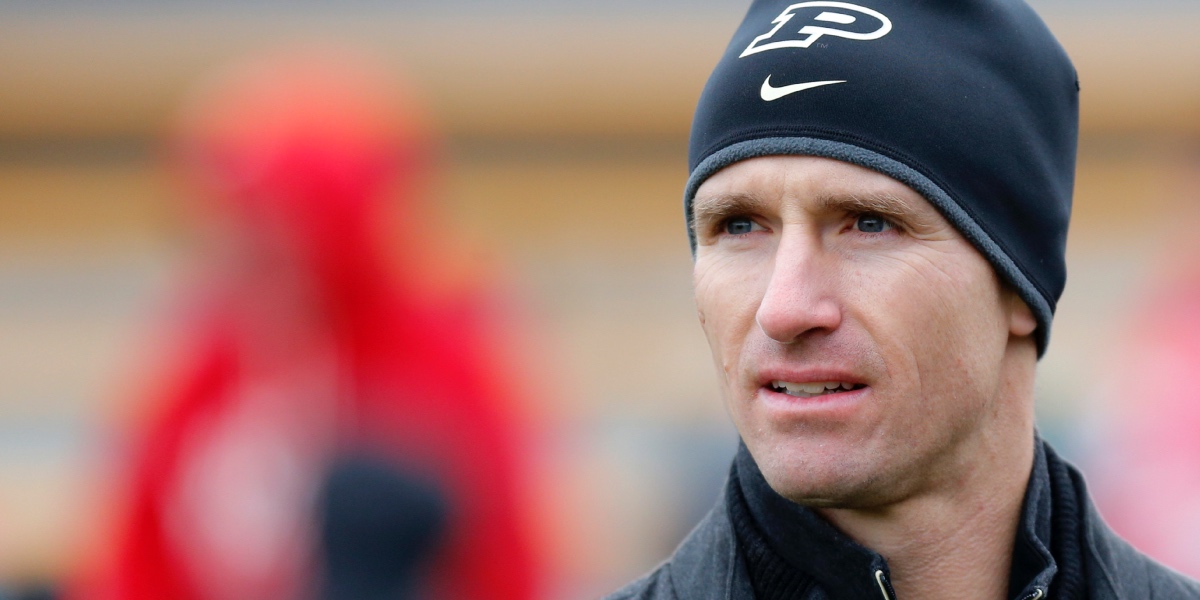 Drew Brees brought on as Purdue assistant coach for Citrus Bowl