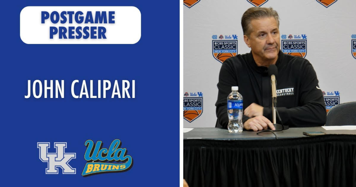 WATCH: John Calipari And Players After Kentucky's Loss To UCLA - On3