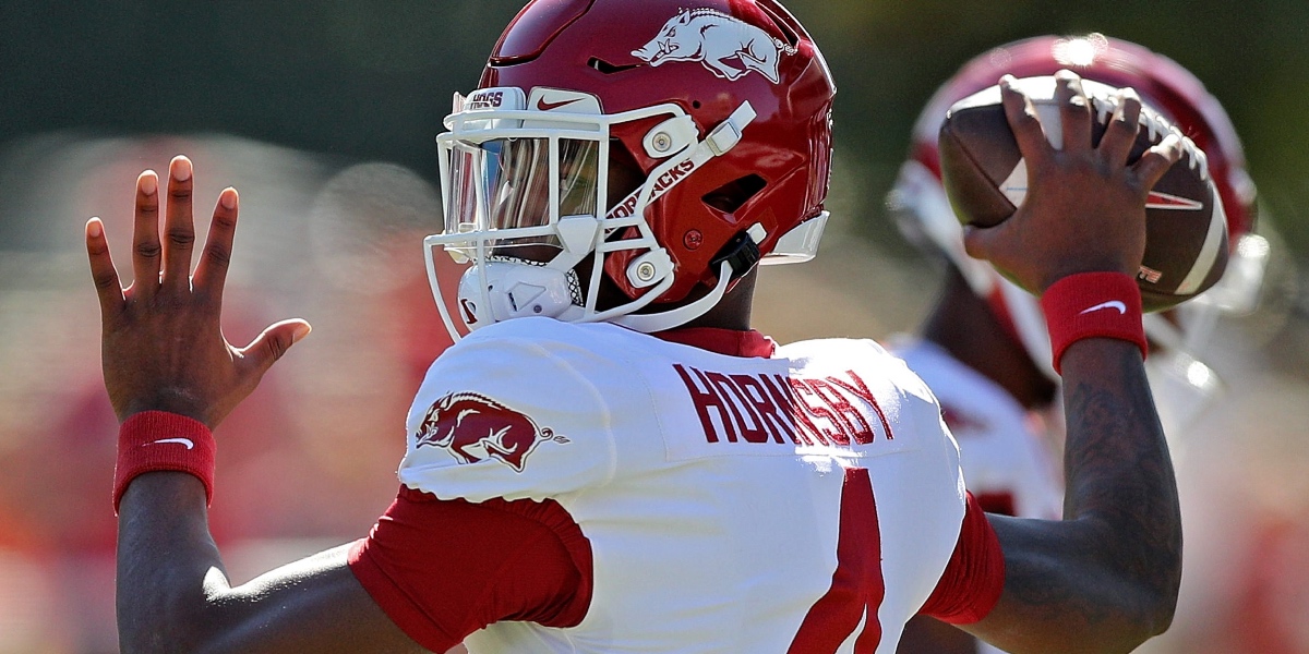 Arkansas transfer QB Malik Hornsby commits to Texas State On3