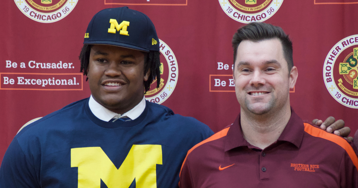 Michigan Football Coach’s take on DL signee Roderick Pierce