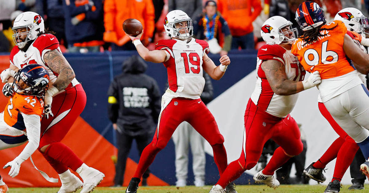 Colt McCoy out with concussion, Trace McSorley in for Cardinals