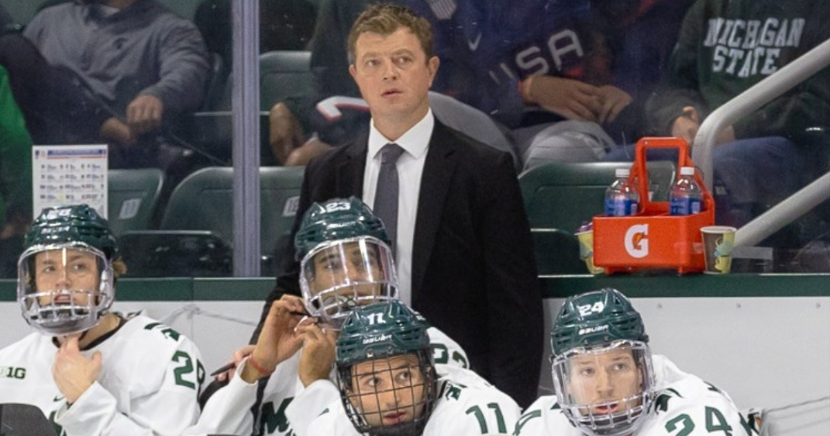 Michigan State Spartans hockey adds a could-be 2024 top-10 draft pick in  defenseman Artyom Levshunov