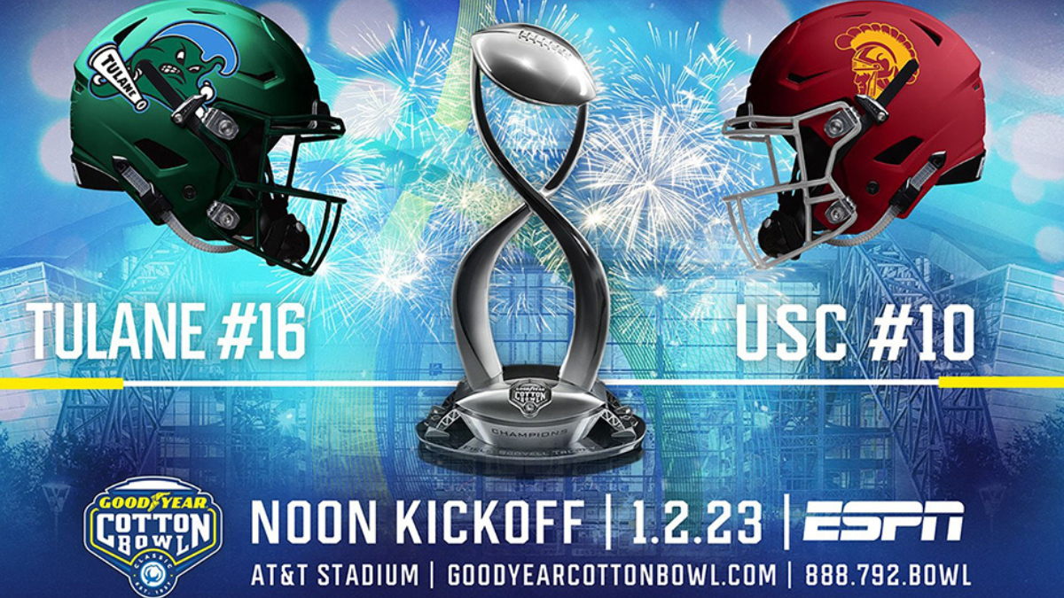 How to Watch, Listen to USC vs. Tulane in the Cotton Bowl On3