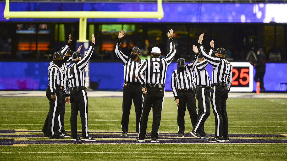 Officiating crews for the 2022 college football conference