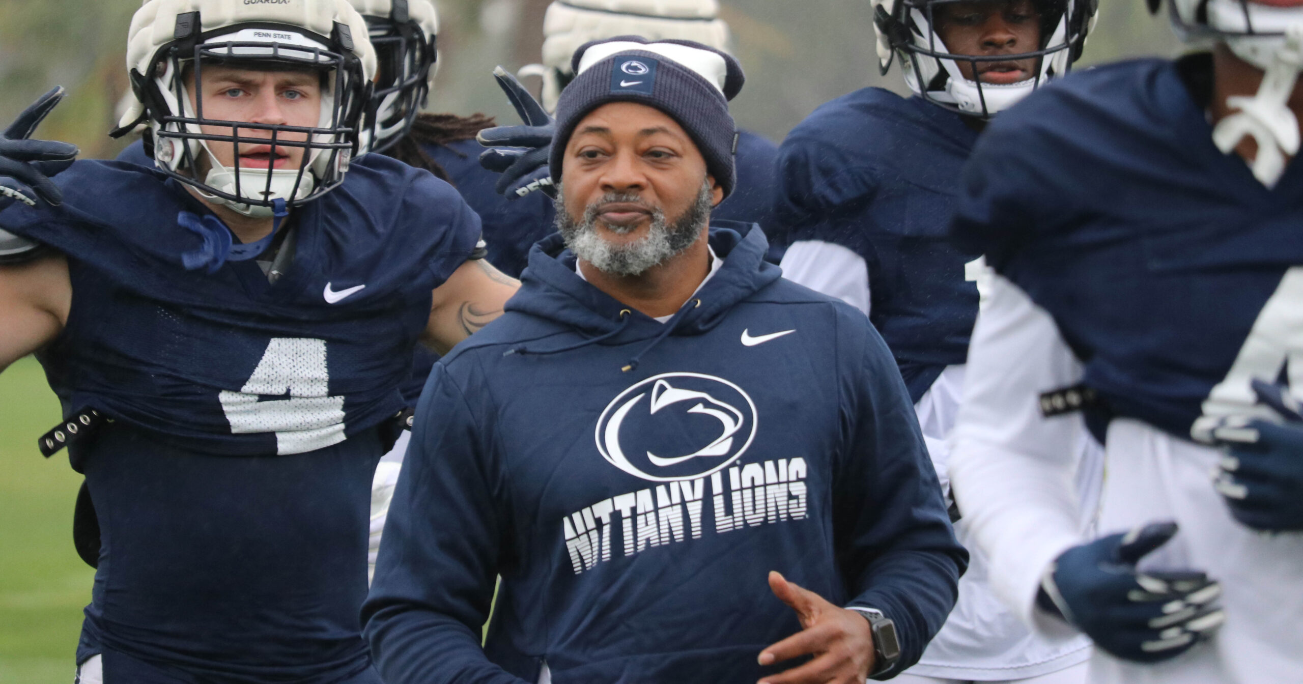 Penn State cornerbacks coach Terry Smith