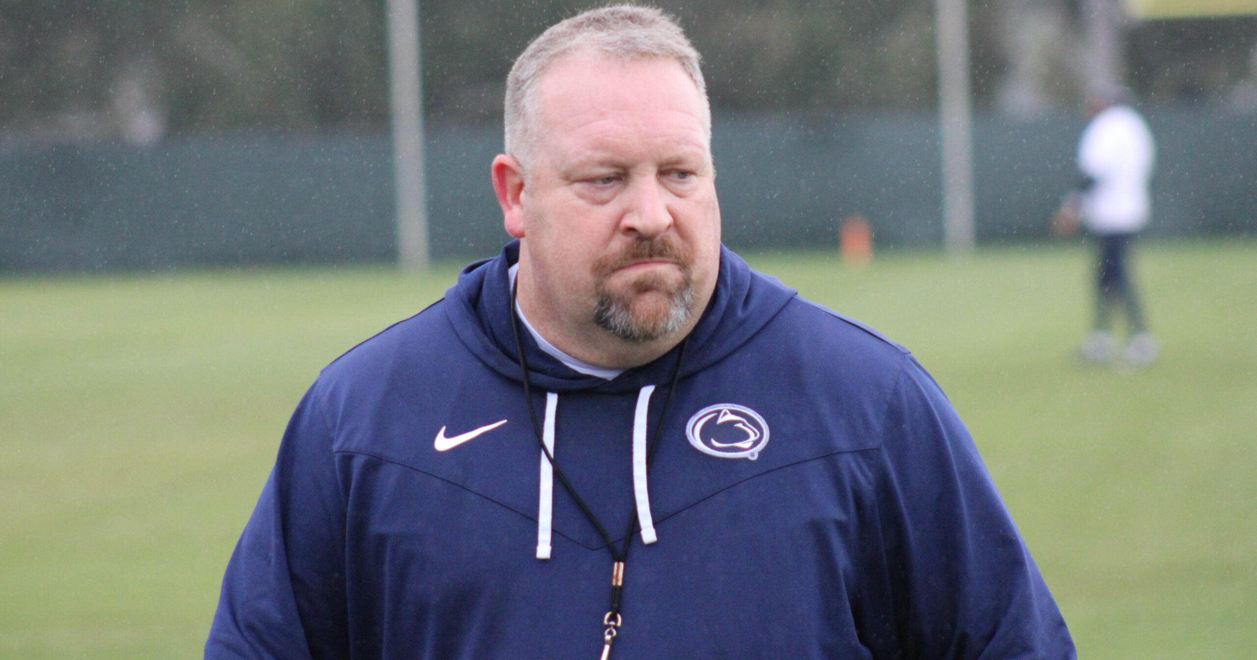 Penn State special teams coordinator Stacy Collins