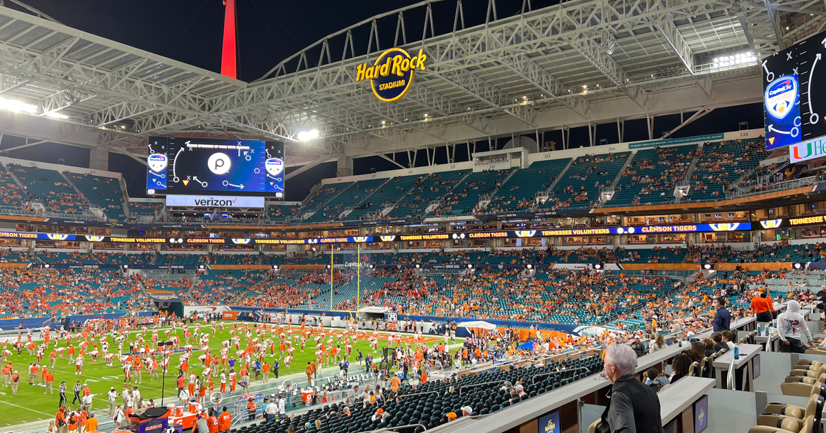 Orange Bowl Game Thread: Tennessee & Clemson