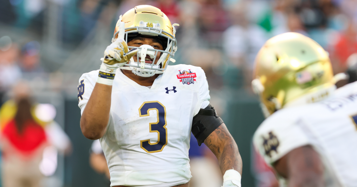 Former Notre Dame running back Logan Diggs commits to LSU