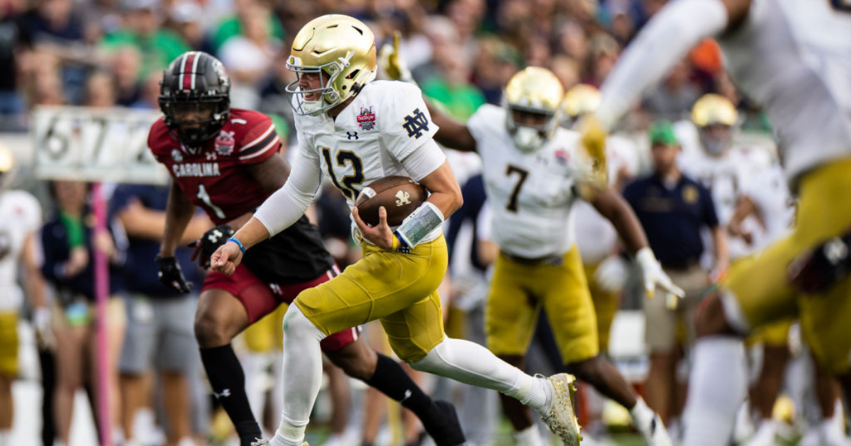 Notre Dame Quarterback Tyler Buchner To Visit Alabama