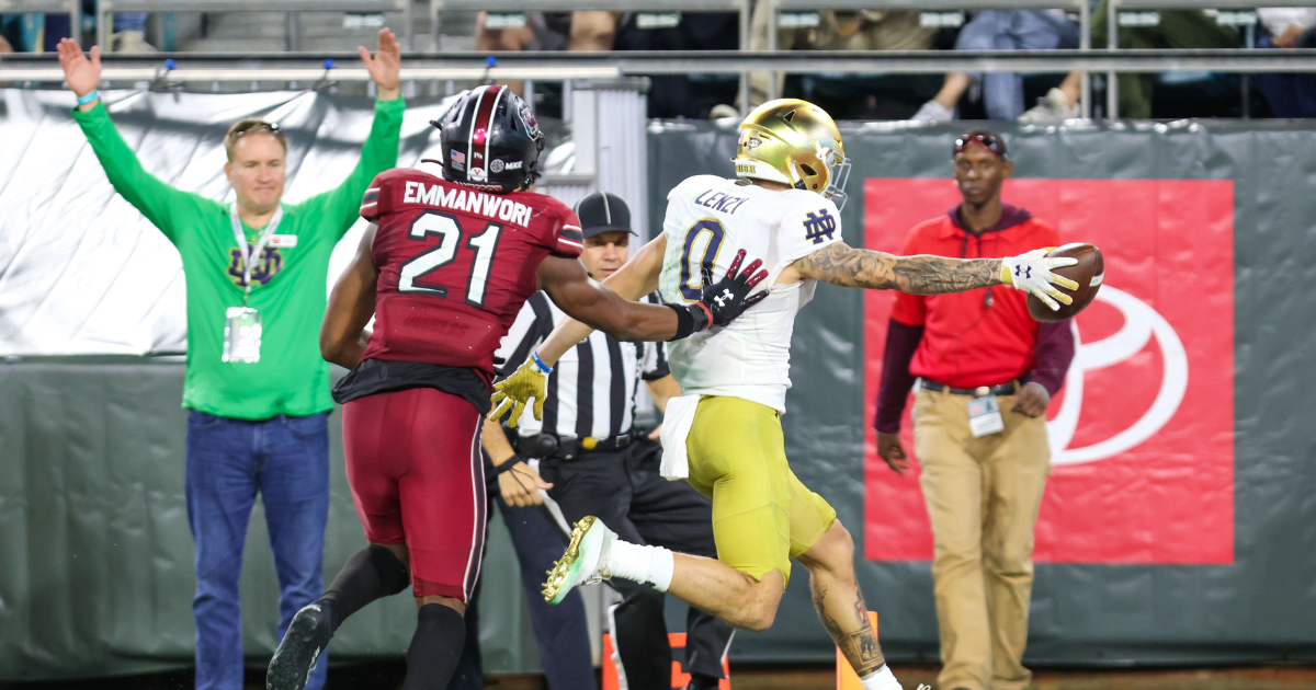 Breaking Down PFF Grades For Notre Dame Football In Gator Bowl Win