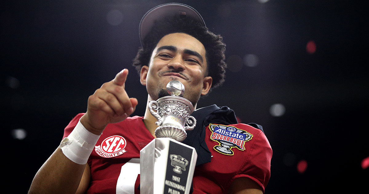 Bryce Young reacts to big performance in Sugar Bowl, winning MVP On3
