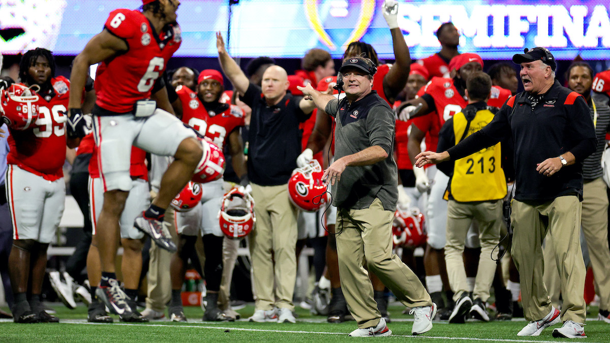 Georgia's Kirby Smart issues blunt challenge to Stetson Bennett after  thrilling win: 'He must play better'