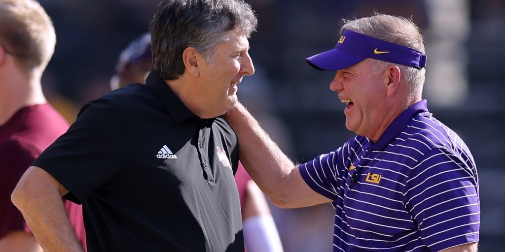 Mike Leach and Brian Kelly