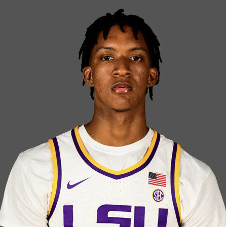 NCAA Basketball Jersey KJ Williams LSU Tigers College Purple #12