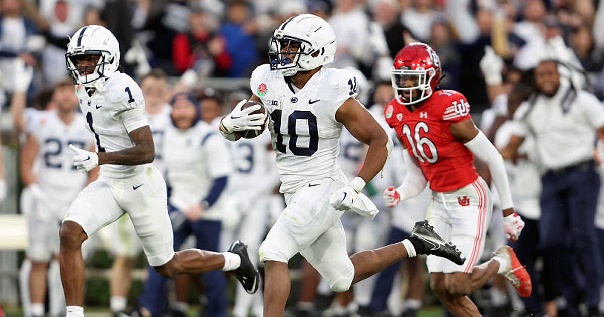 Inside Nick Singleton's 87-yard TD in Penn State's Rose Bowl win