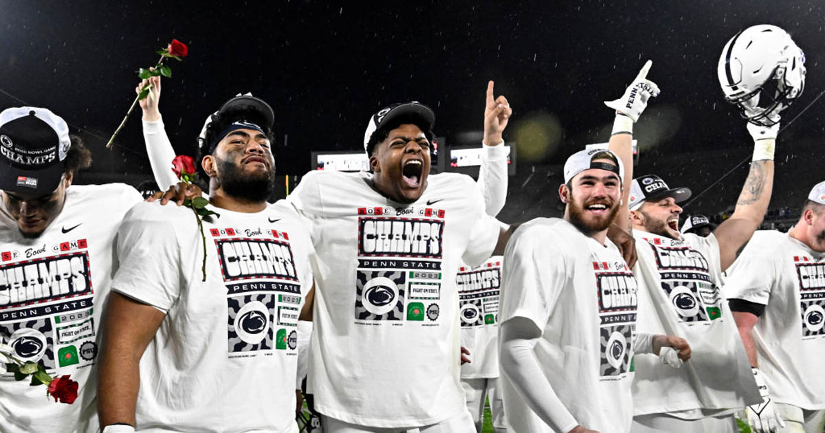 Penn State celebrates Rose Bowl victory; Lions land a transfer