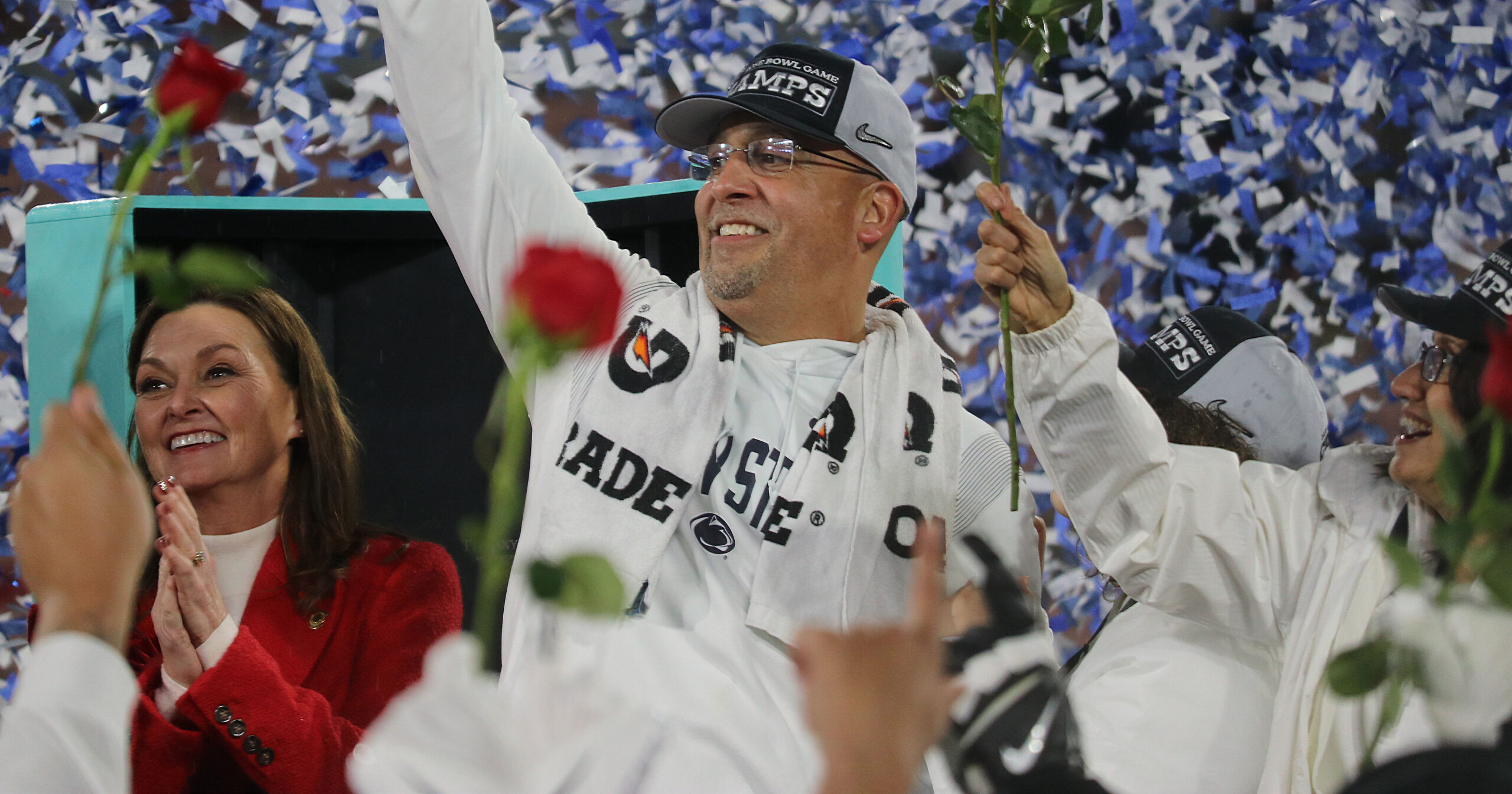 Penn State head coach James Franklin