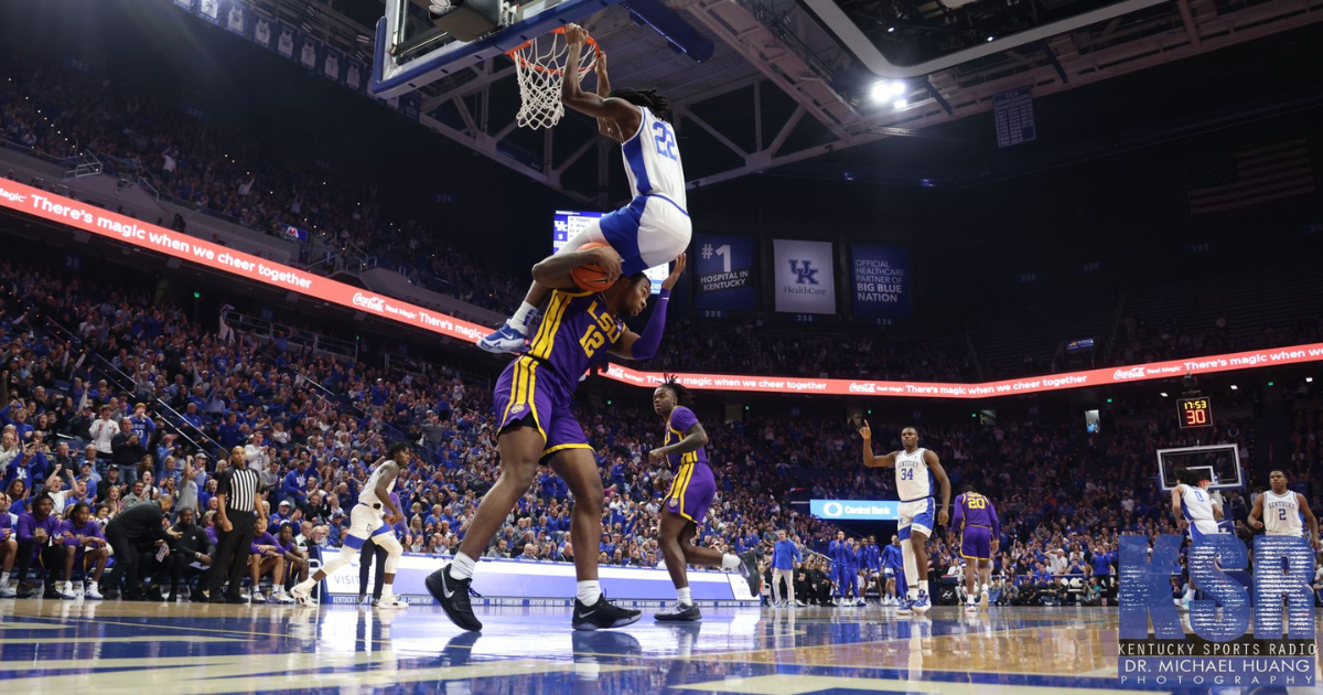 Kentucky picks up biggest victory of season in 74-71 win over LSU