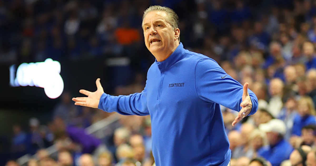 John Calipari jokes about banning players from social media, teaching ...