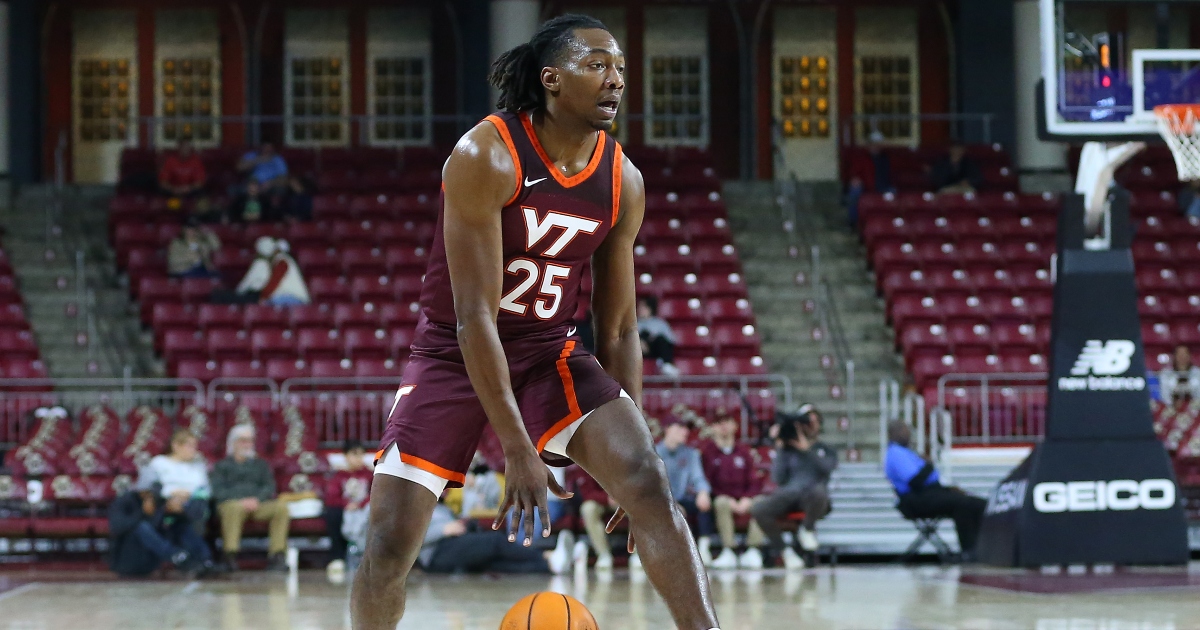 WATCH Justyn Mutts energizes the Virginia Tech crowd with a putback