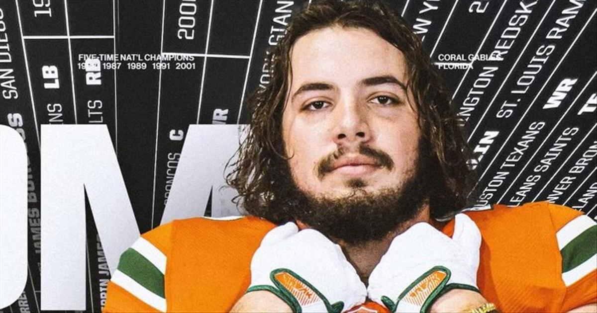 Miami Hurricanes center Matt Lee sees “deep, talented” OL room, eyes winning conference championship