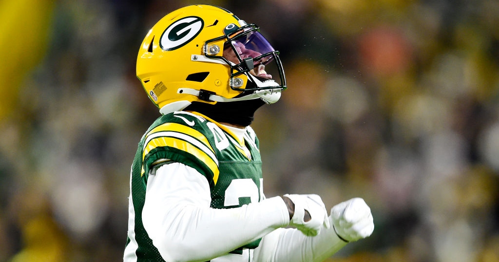 Packers CB Rasul Douglas explains bizarre pre-snap ball bat in