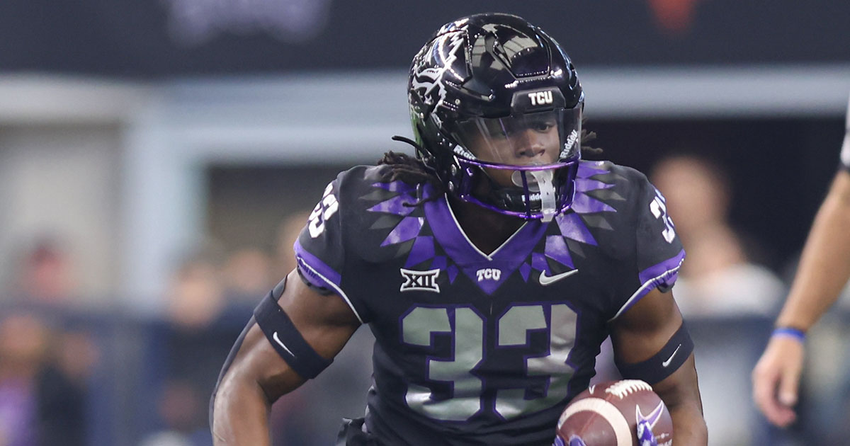 TCU running back Kendre Miller recovering fast from knee injury, has  multiple NFL visits, including Saints, Giants, Cowboys, Rams