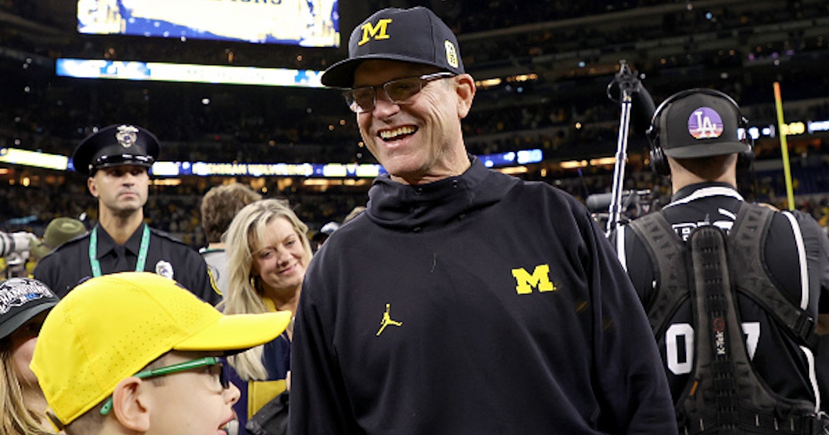 Jim Harbaugh, Michigan student-athletes to appear at spring game NIL pep rally