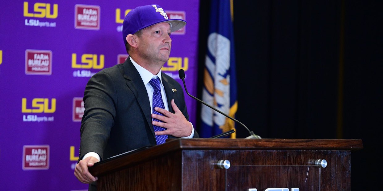 Jay Johnson reflects on LSU’s 2023 roster, putting the championship-winning roster together