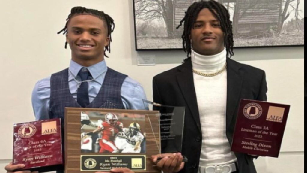 Alabama commits Ryan Williams and Sterling Dixon