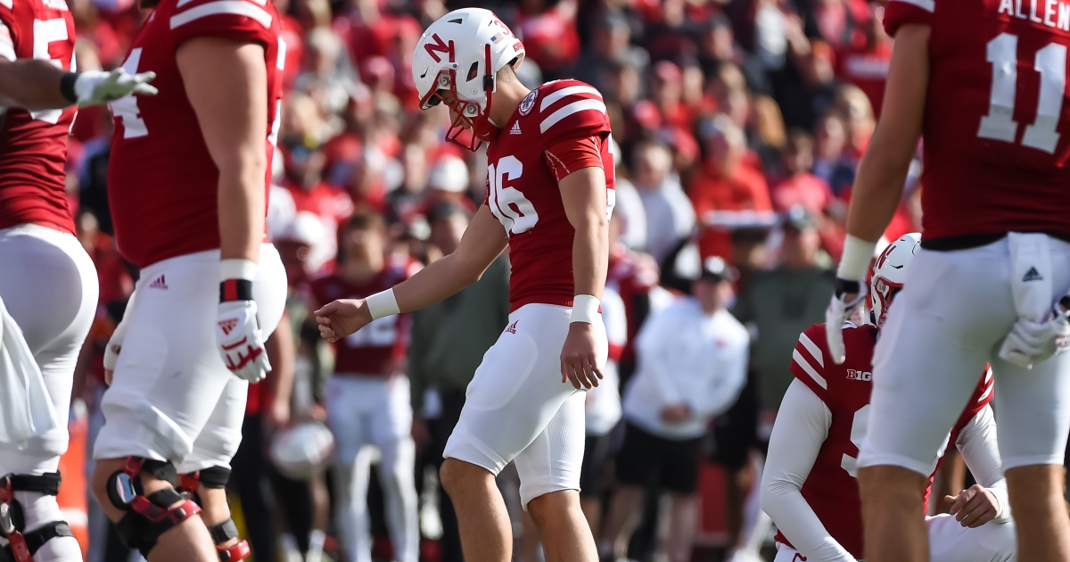 Nebraska kicker Chase Contreraz plans to enter NCAA Transfer Portal On3