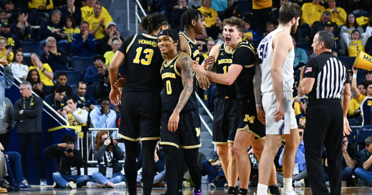 Michigan Basketball Five Takeaways From Win Over Northwestern 1097