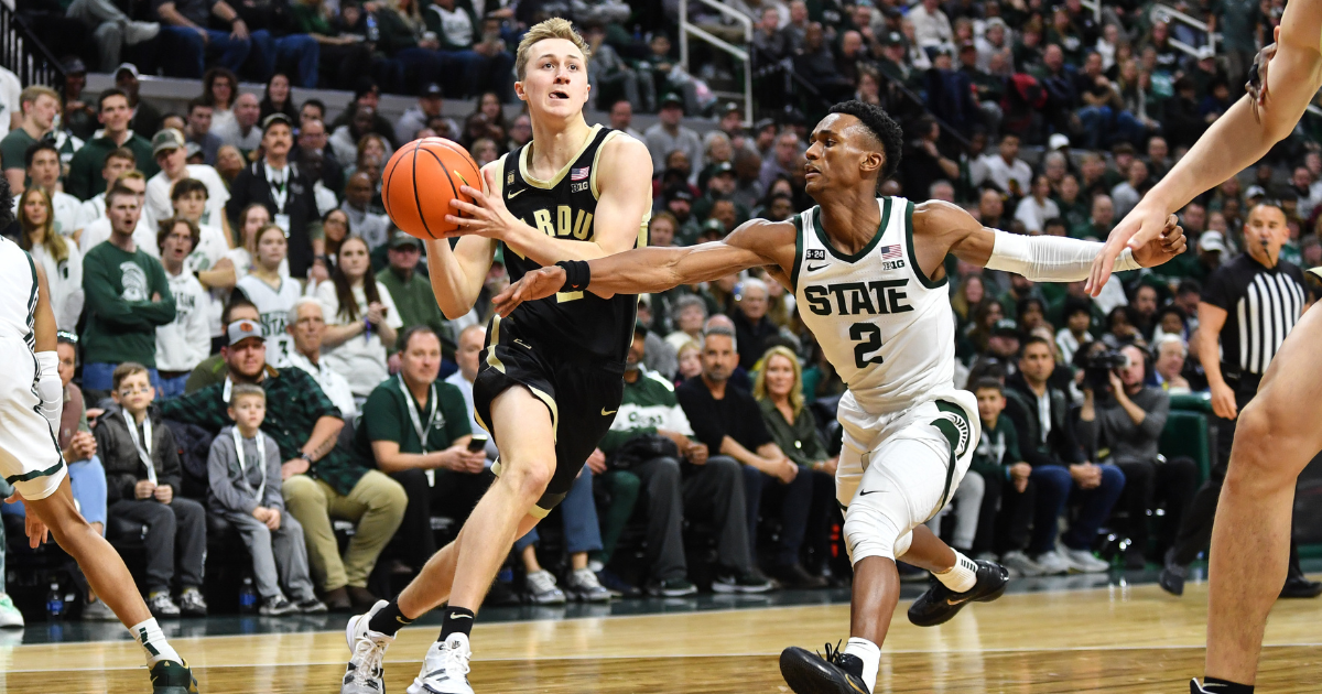 Foster's better? Fletcher Loyer heard it and beat Michigan State