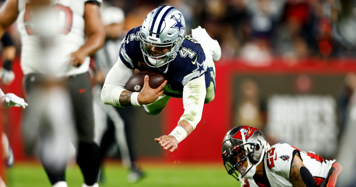 Dak Prescott speaks out on playoff matchup vs. Tom Brady's Buccaneers