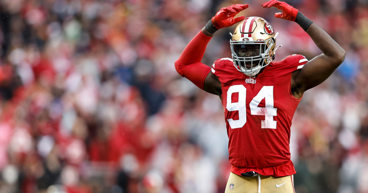 Former 49ers' and current Chiefs' DL Charles Omenihu was suspended six  games for violating the NFL's personal conduct policy.