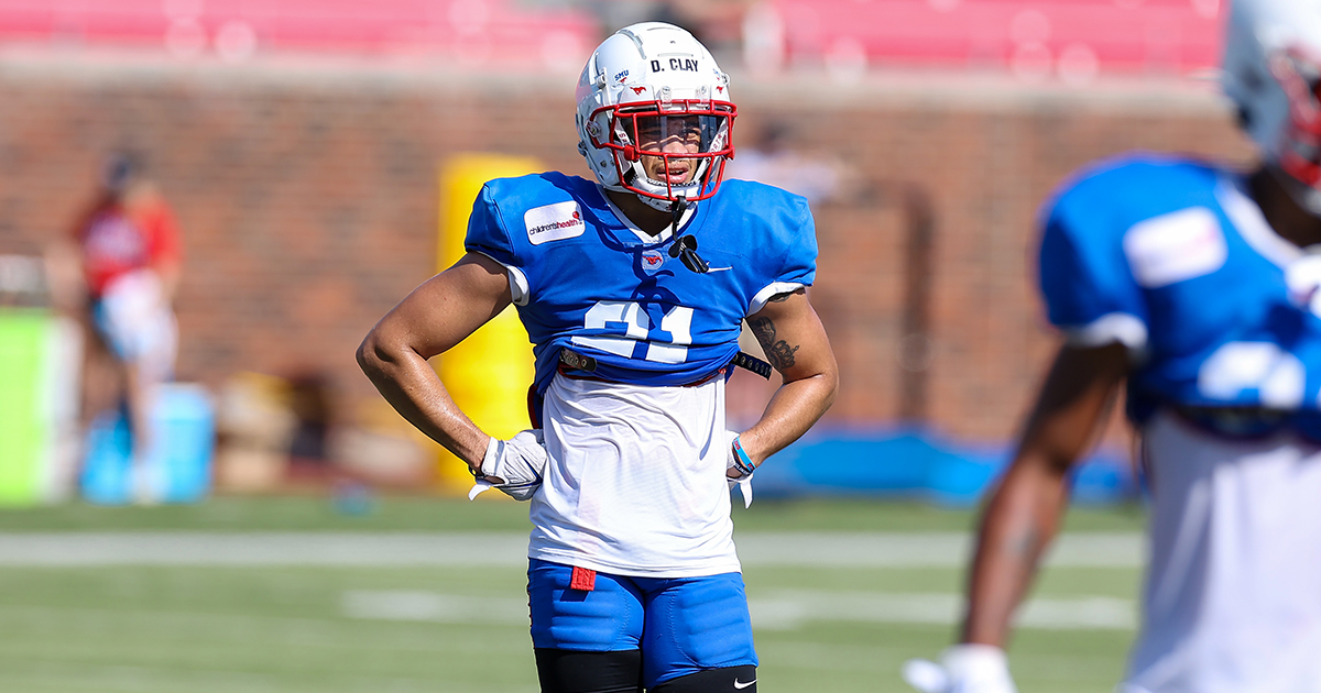 SMU releases depth chart for Oklahoma game - On3