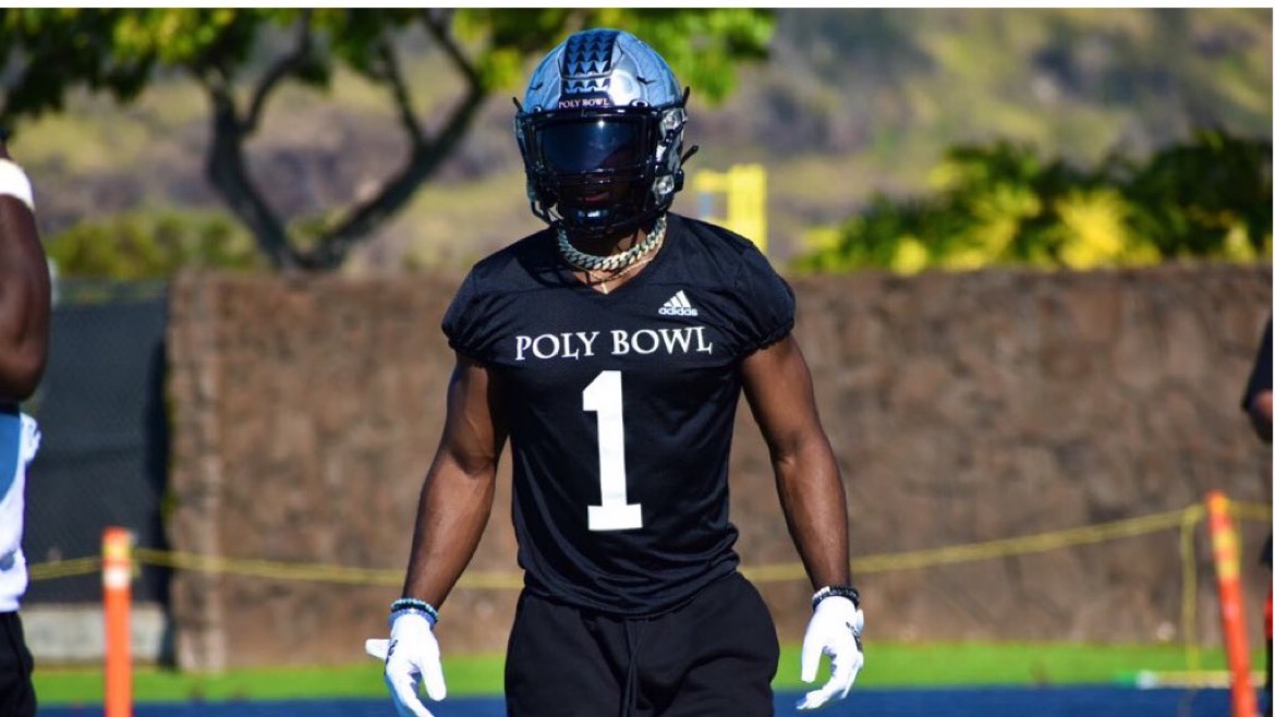 WATCH USC Wide Receiver Zachariah Branch at the Poly Bowl